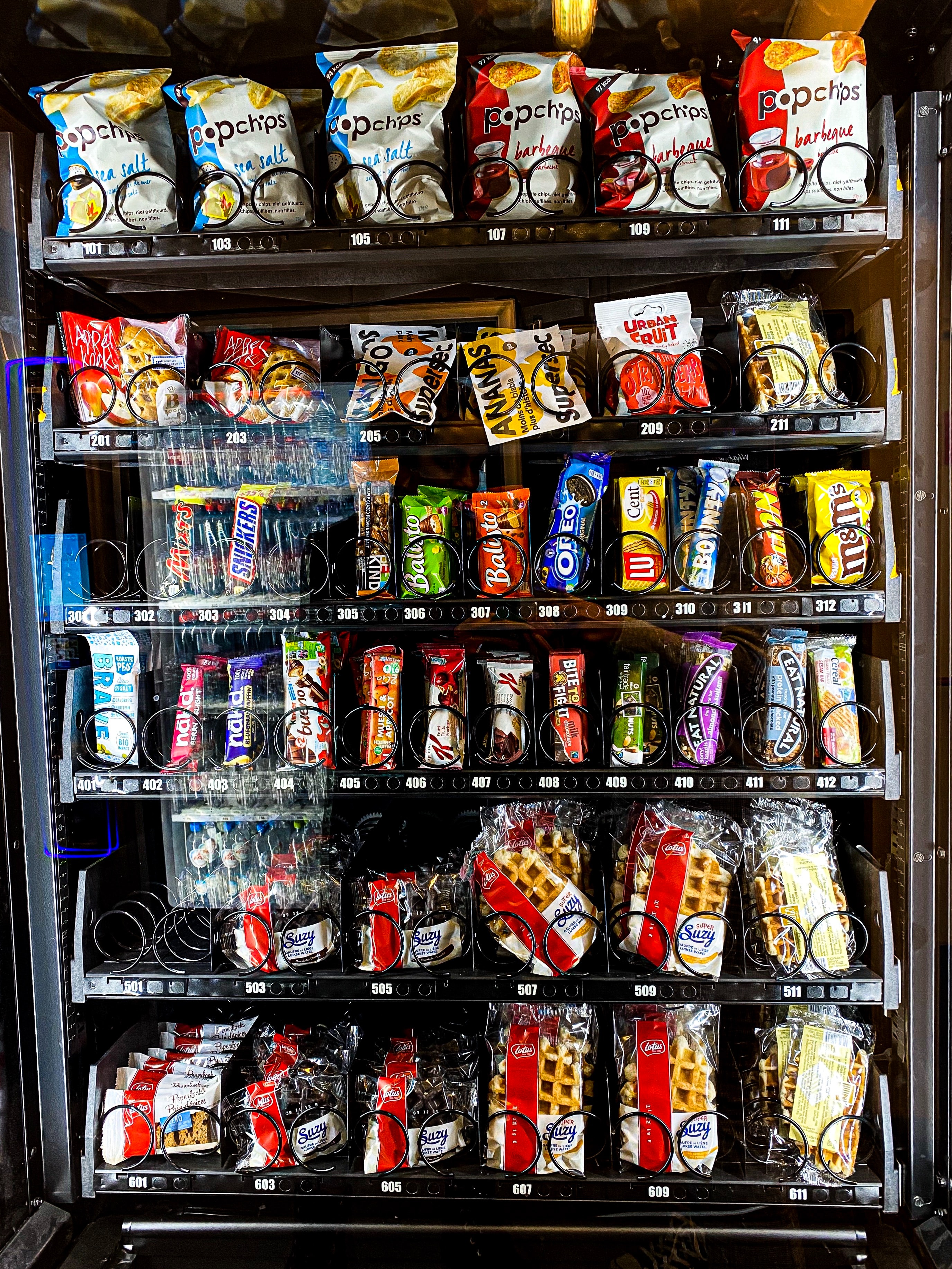 different types of vending machines